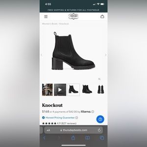 Thursday Boots Knockout 11